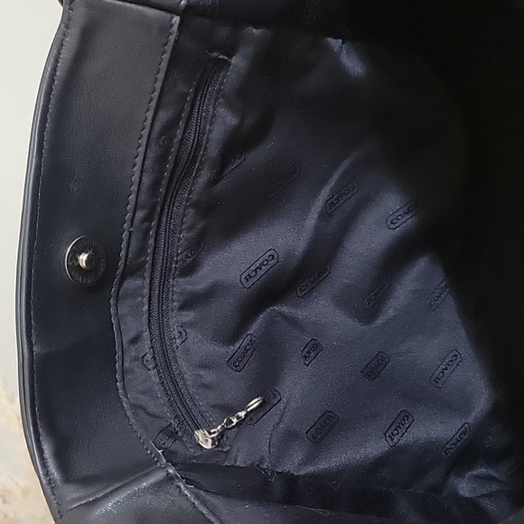 Coach Vintage 4181 Lexington Leather black Shoulder Bag! - Picture 11 of 14